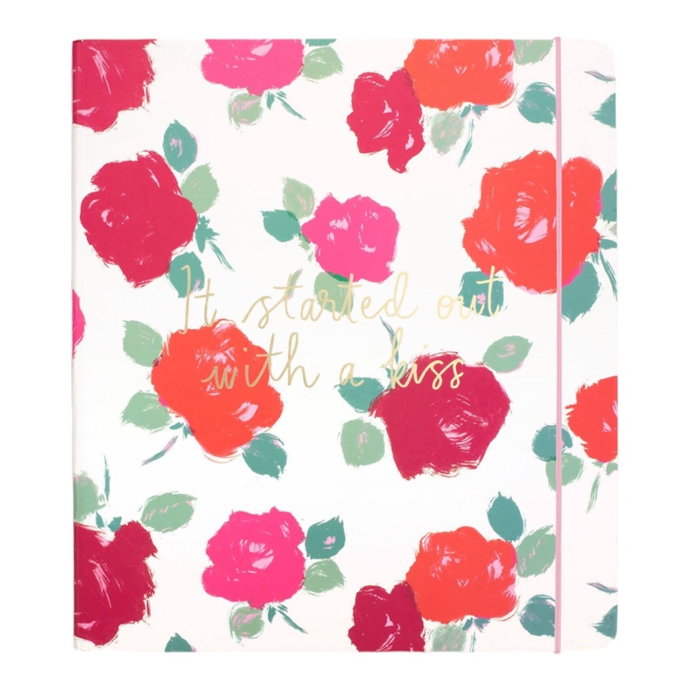 Kate Spade New York Bridal Planner It Started Out With a Kiss Wedding Planner